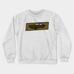 muscle cars vintage retro illustration Crewneck Sweatshirt